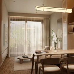 Mountain fox cushion