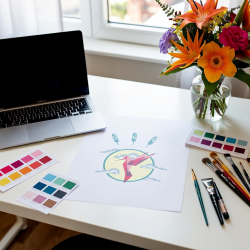 Hummingbird - Vector graphics