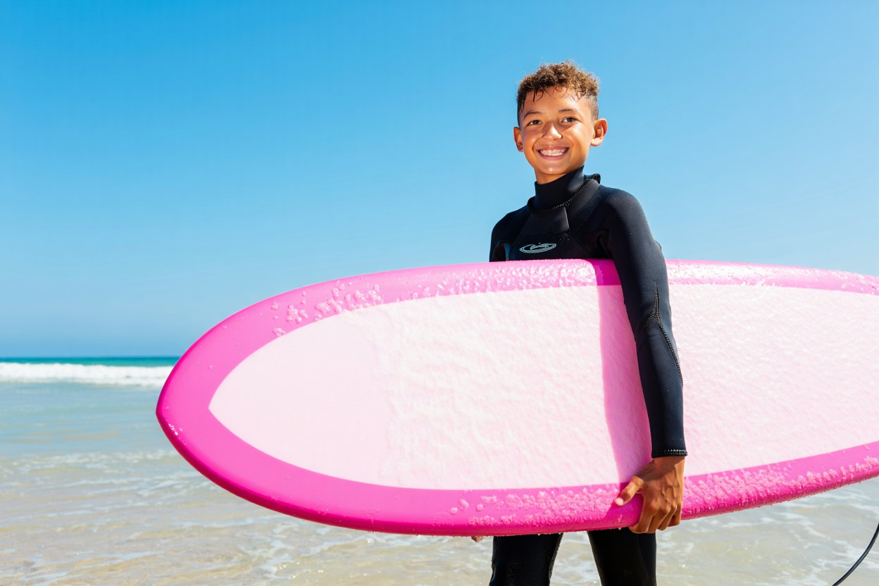 Choisir sa planche de surf débutant en mousse : guide complet