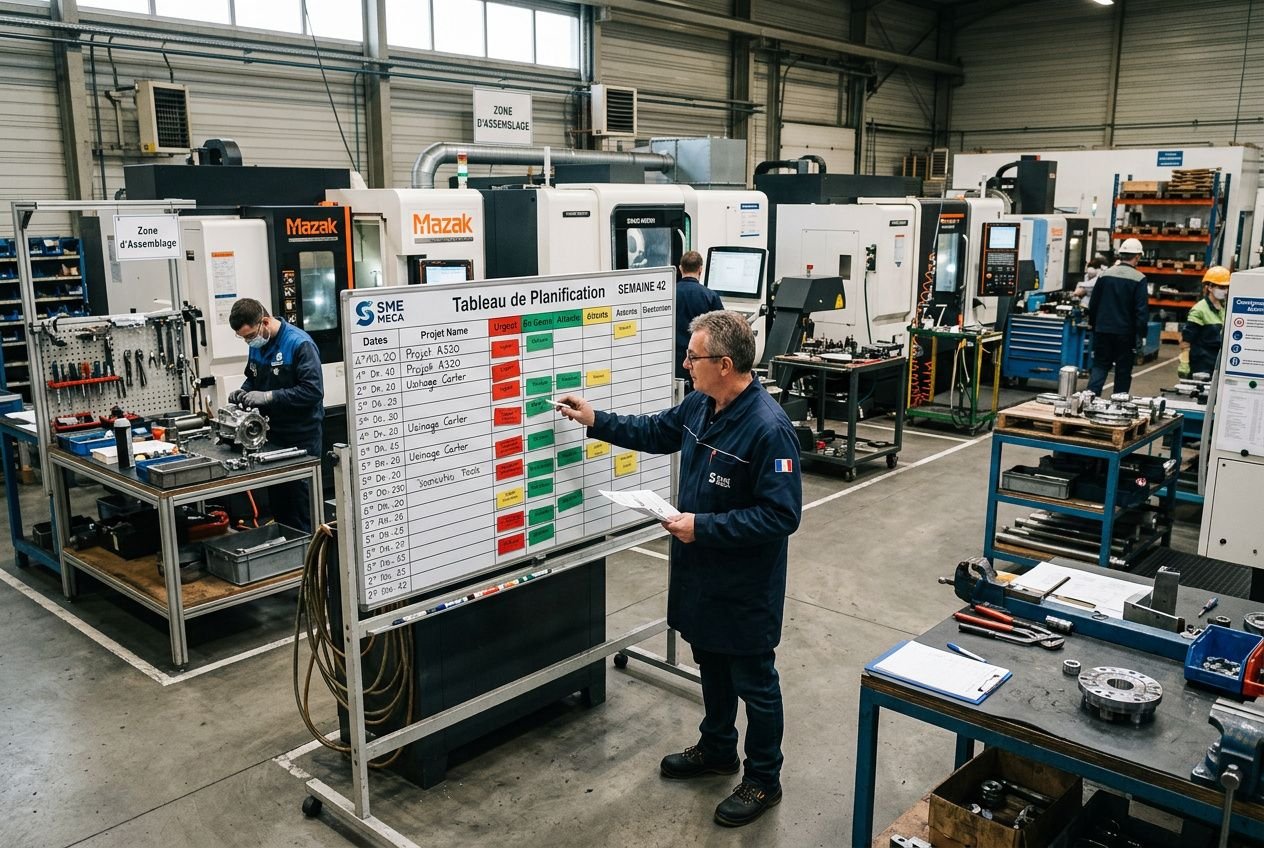 Planning industriel : abandonnez Excel pour un outil dédié